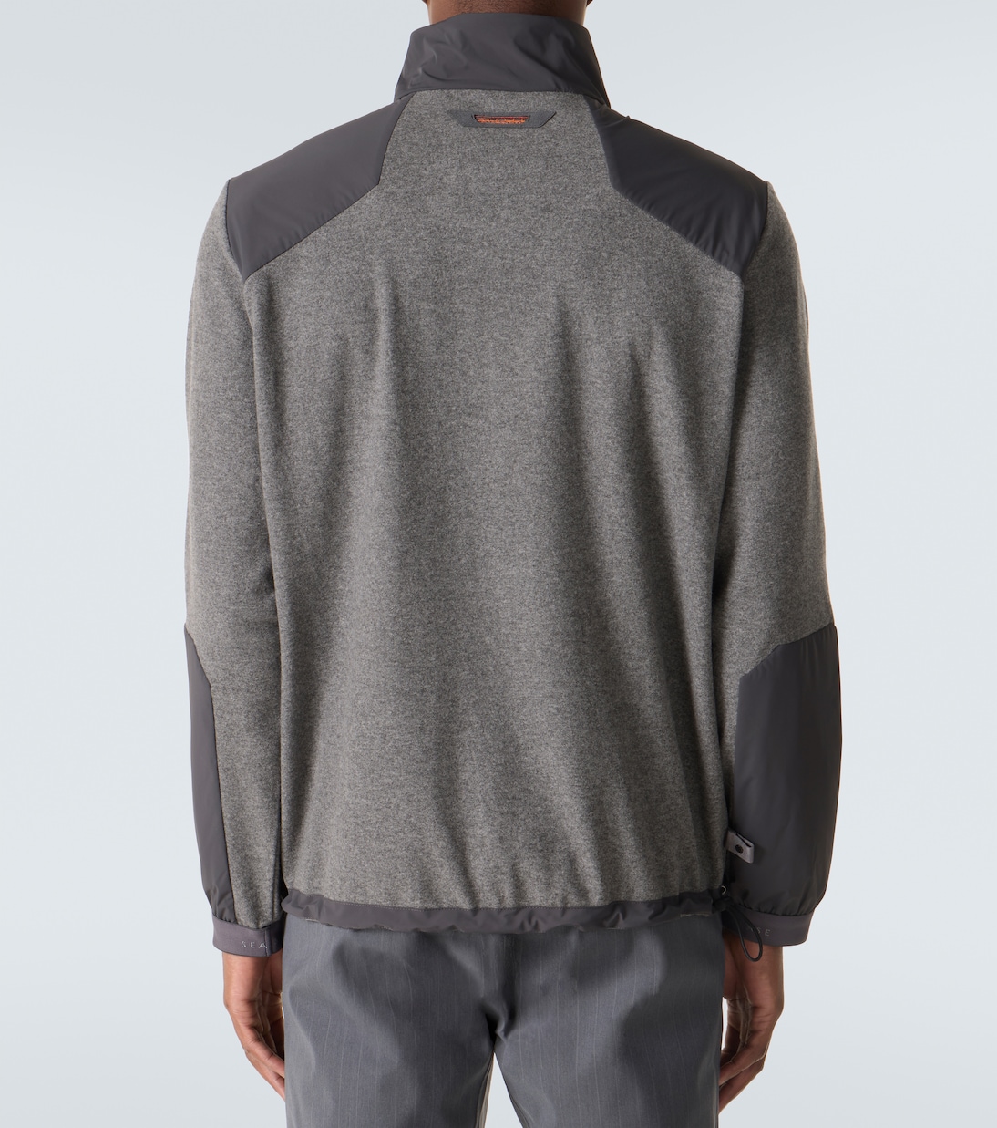 Wool and cashmere jersey jacket | Sease
