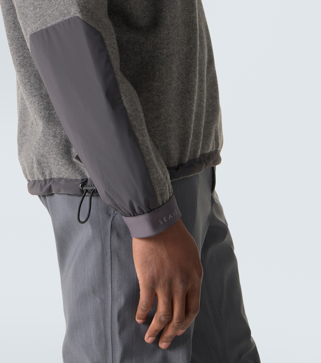 Wool and cashmere jersey jacket | Sease