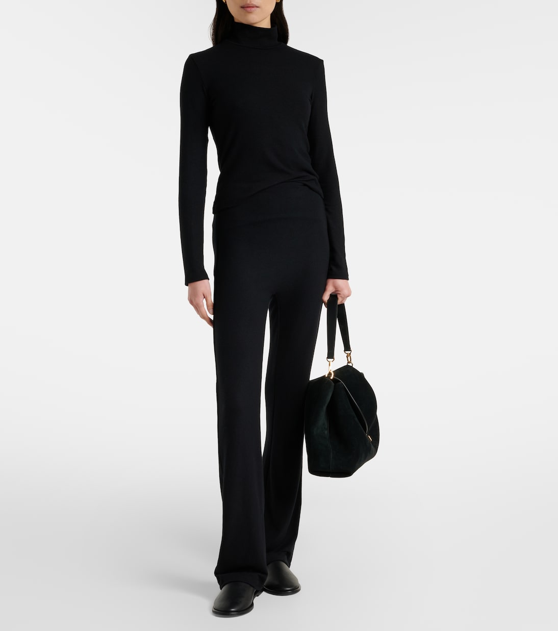 Lauren high-rise straight pants | Leset