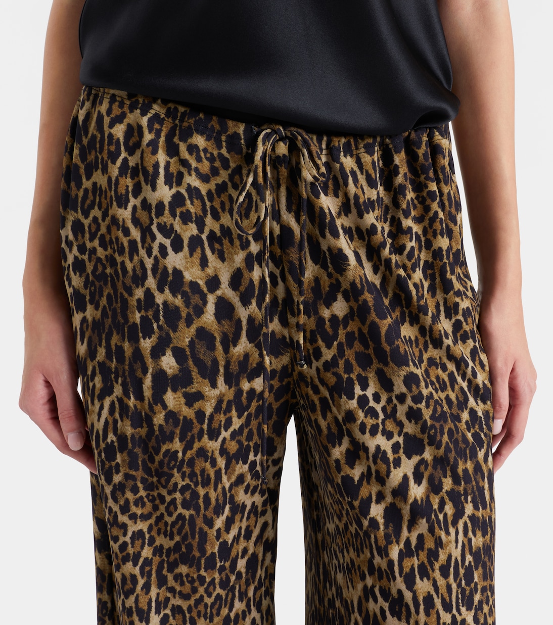 Adriel leopard-print wide-leg pants | Nili Lotan