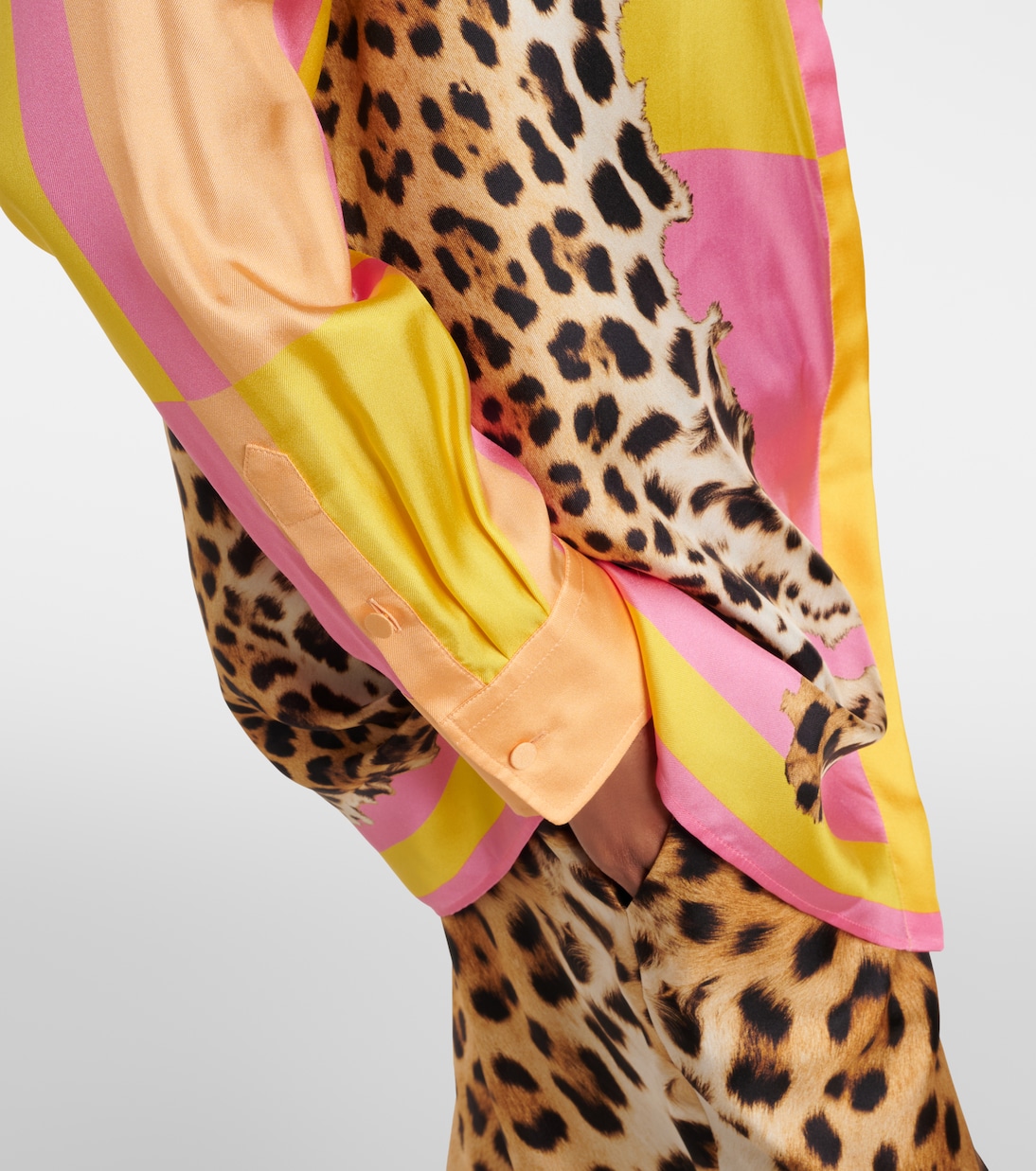 Printed silk shirt | Roberto Cavalli