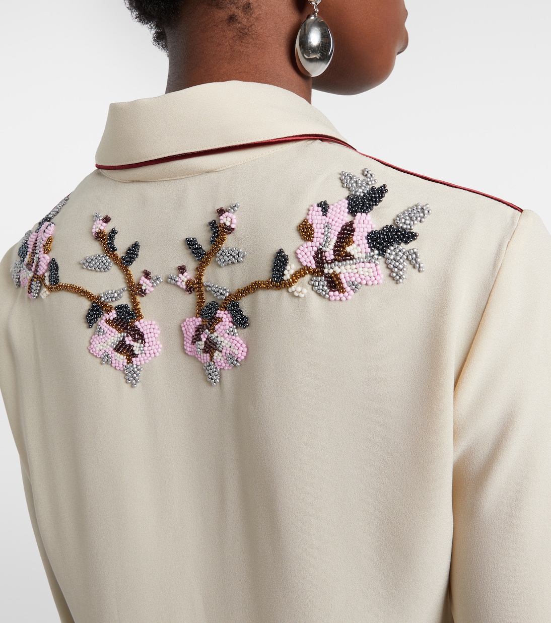 Yzea beaded cady shirt | Isabel Marant