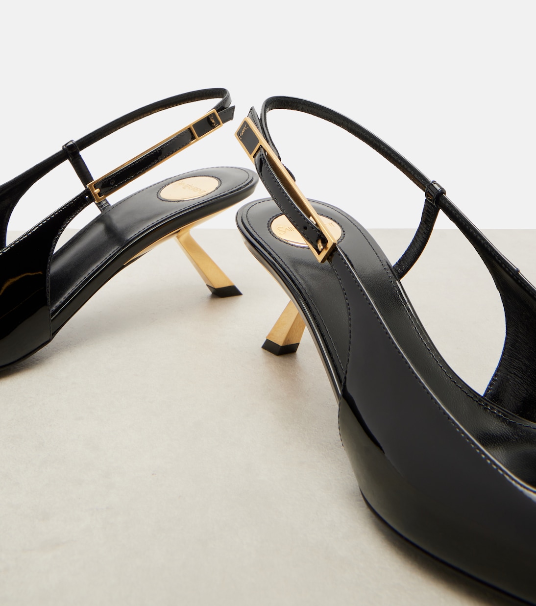 Slingback-Pumps Lee aus Lackleder | Saint Laurent