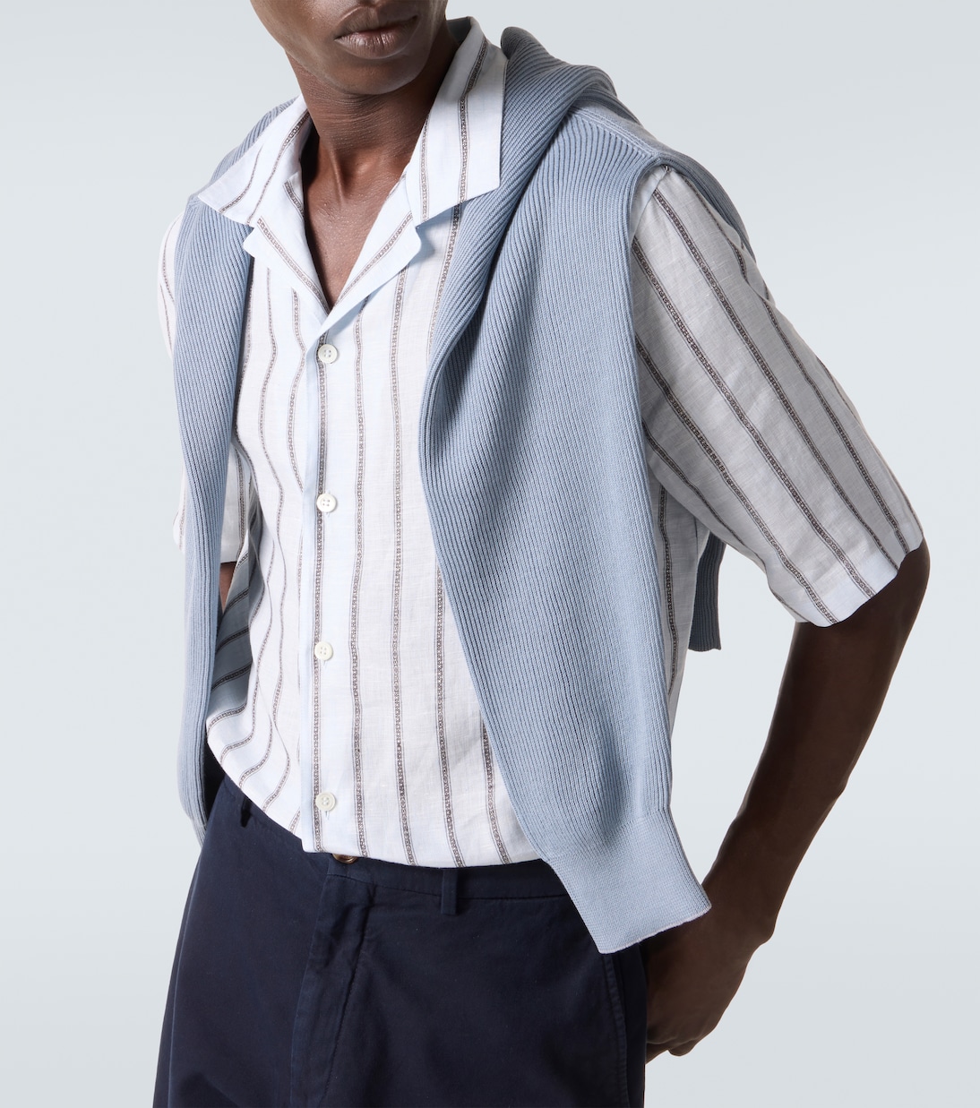 Hemd aus Leinen | Brunello Cucinelli