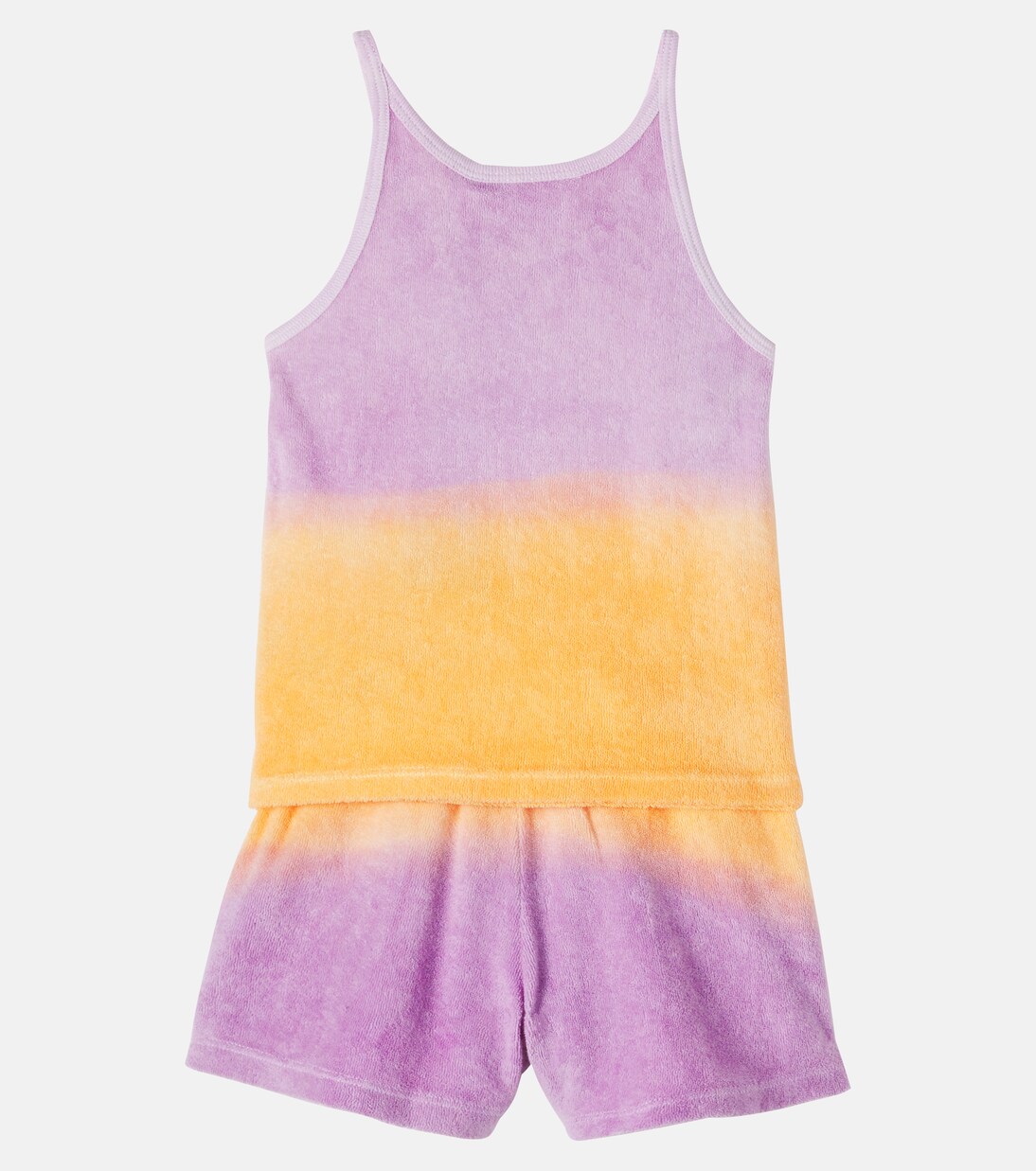 Set de top y shorts de rizo de algodón | Molo