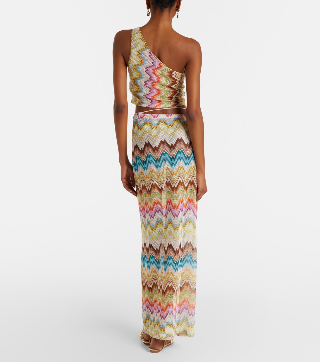 Zigzag wrap skirt | Missoni
