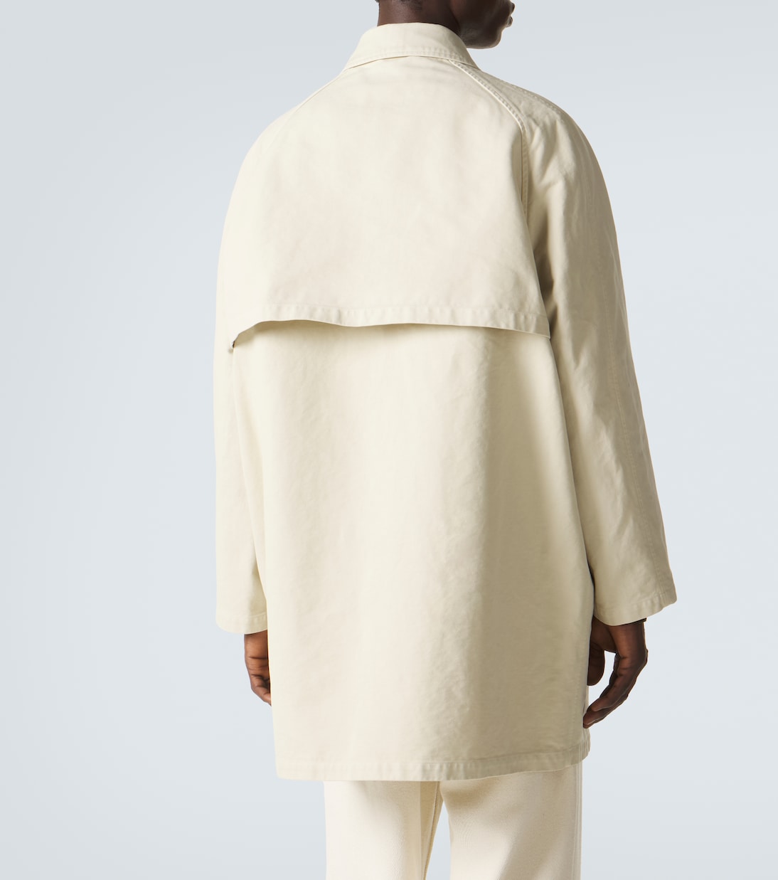 Cotton twill coat  | Auralee