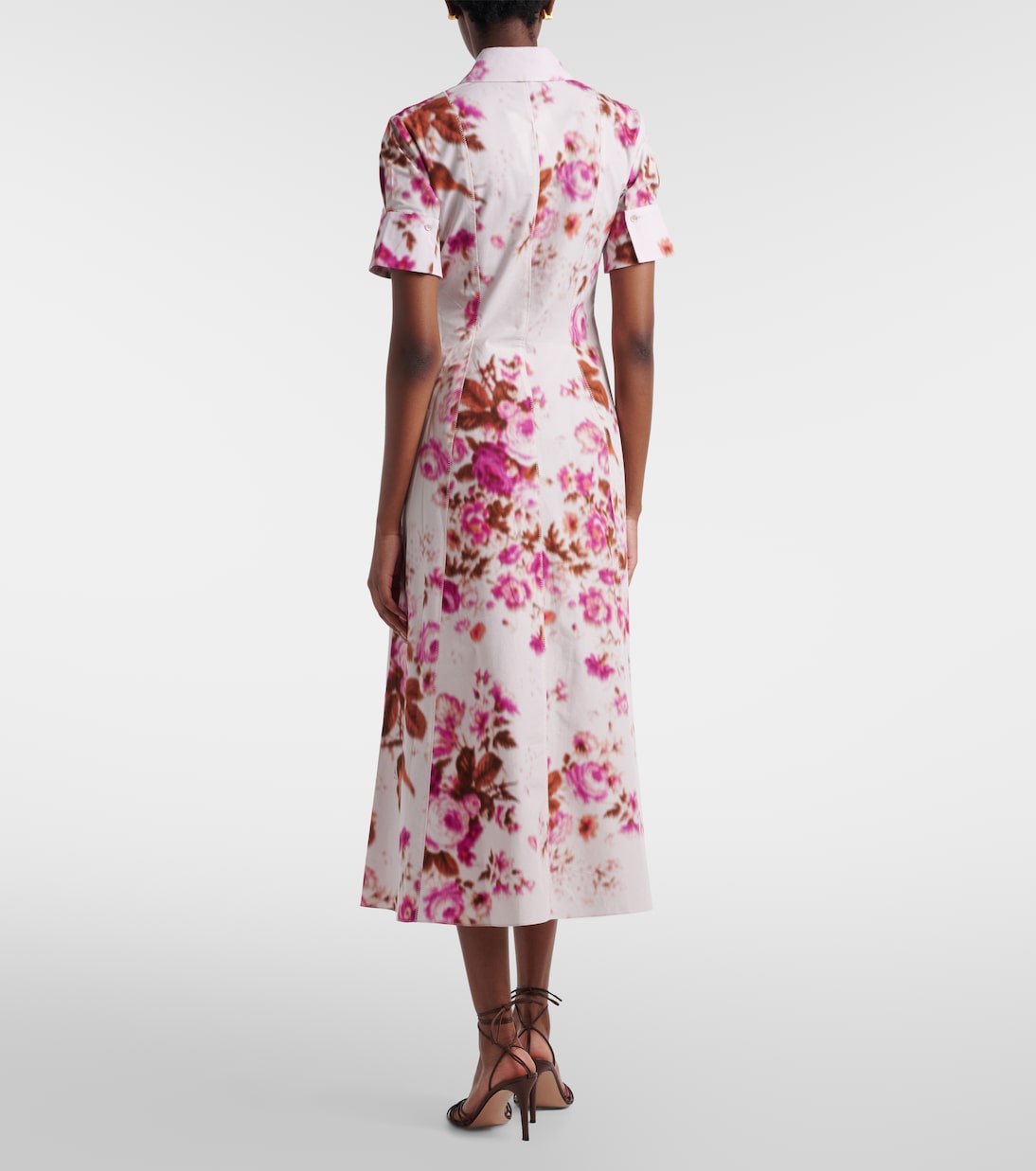 Hemdblusenkleid aus Baumwollpopeline | Erdem