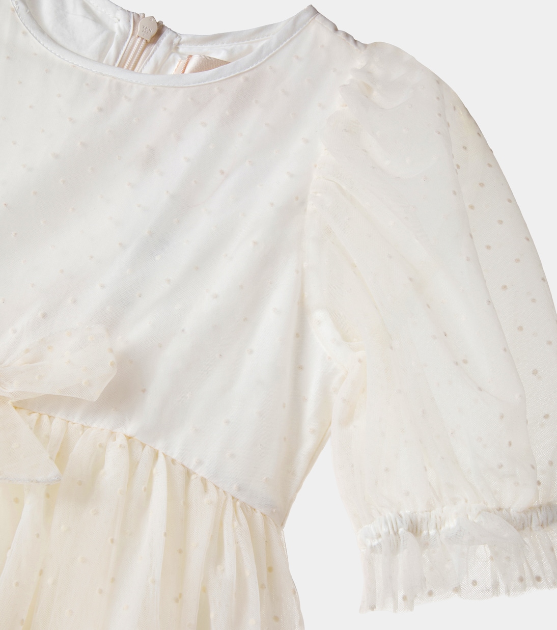 Bow-detail tulle dress | Petite Amalie  