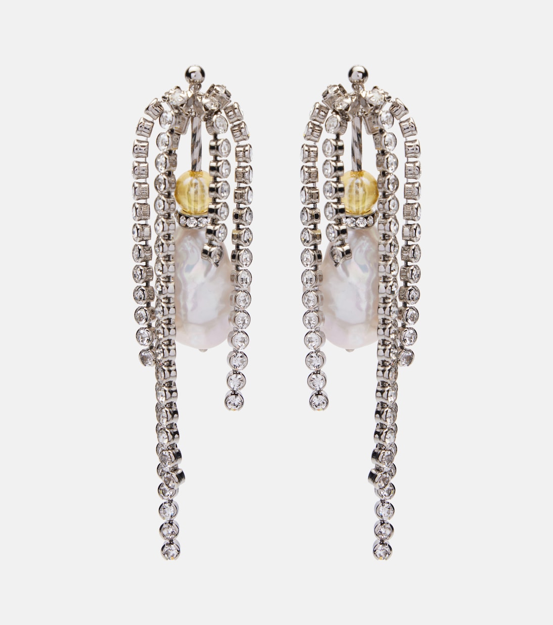 Embellished drop earrings | Dries Van Noten