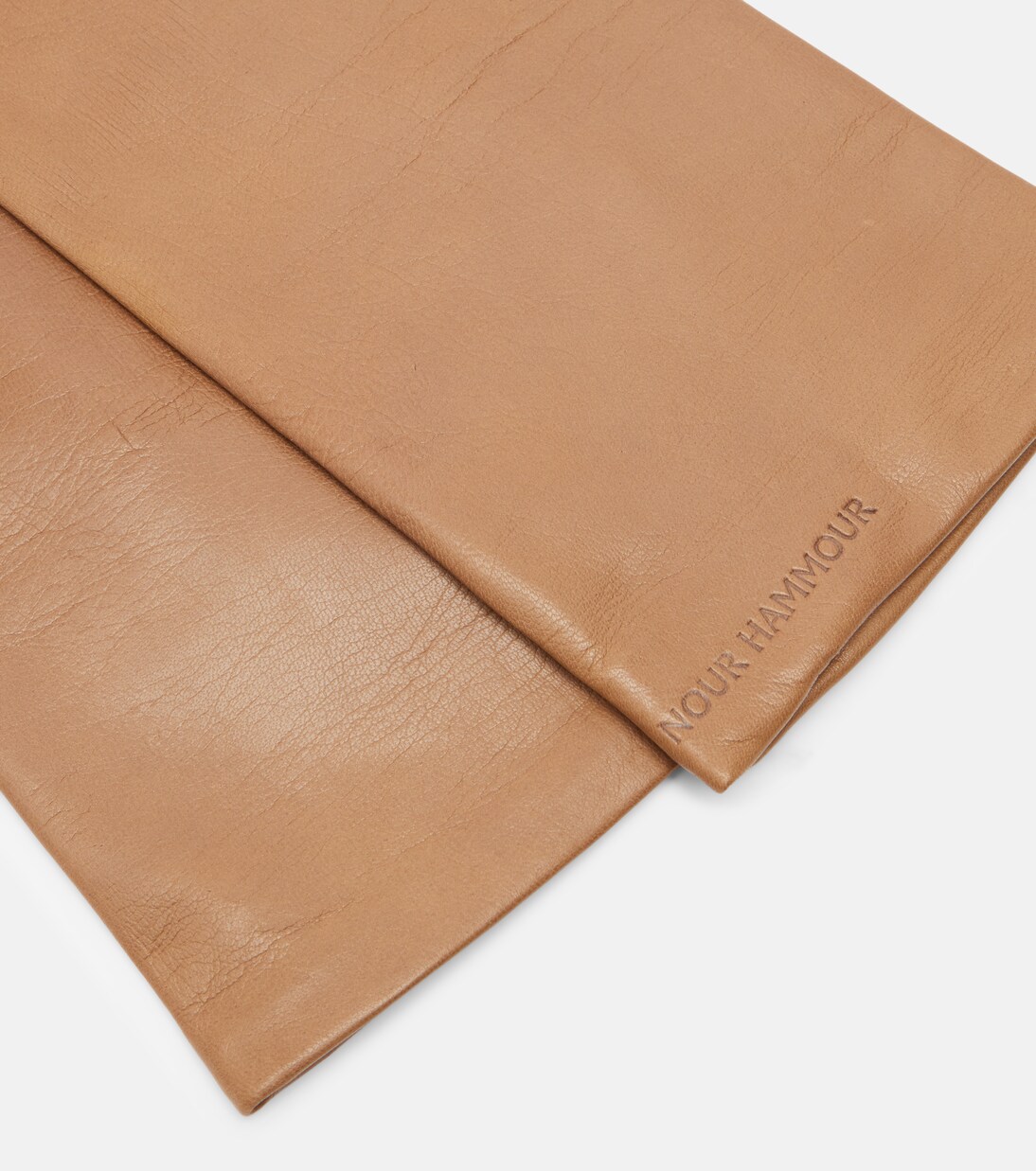 Leather gloves | Nour Hammour