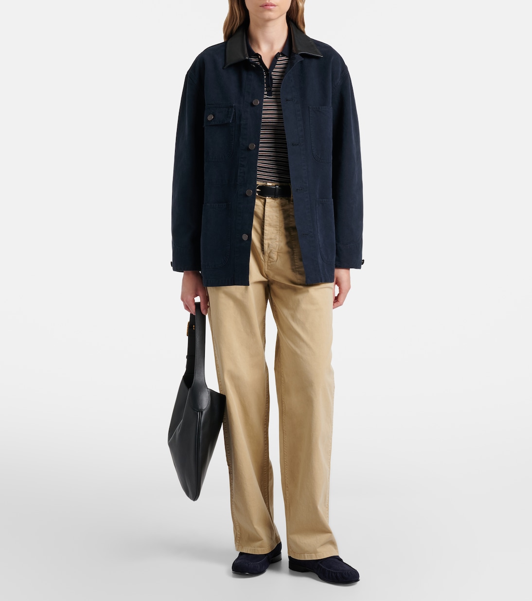 Whitney cotton wide-leg pants | Nili Lotan