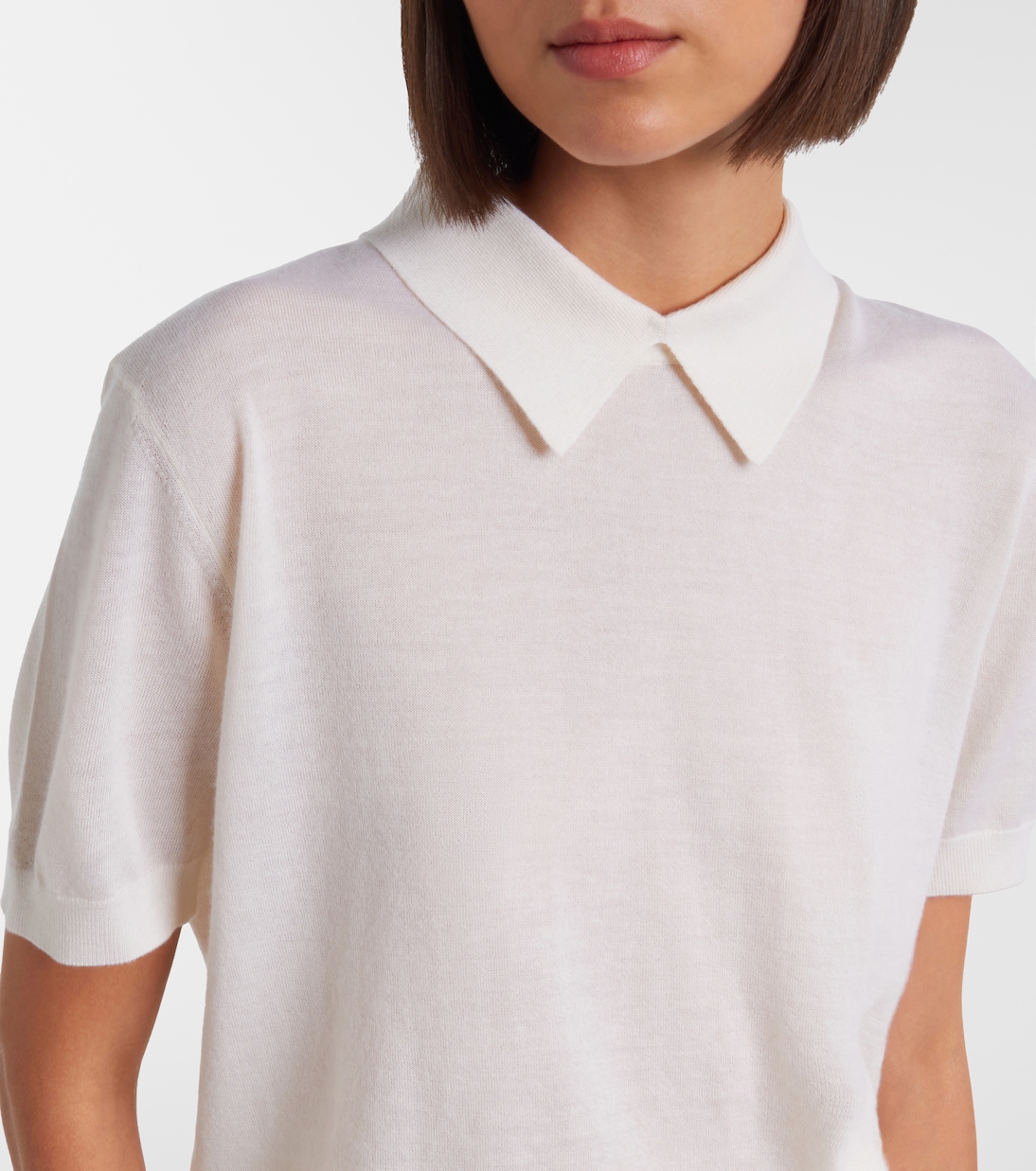 Naara cashmere polo sweater | Lisa Yang