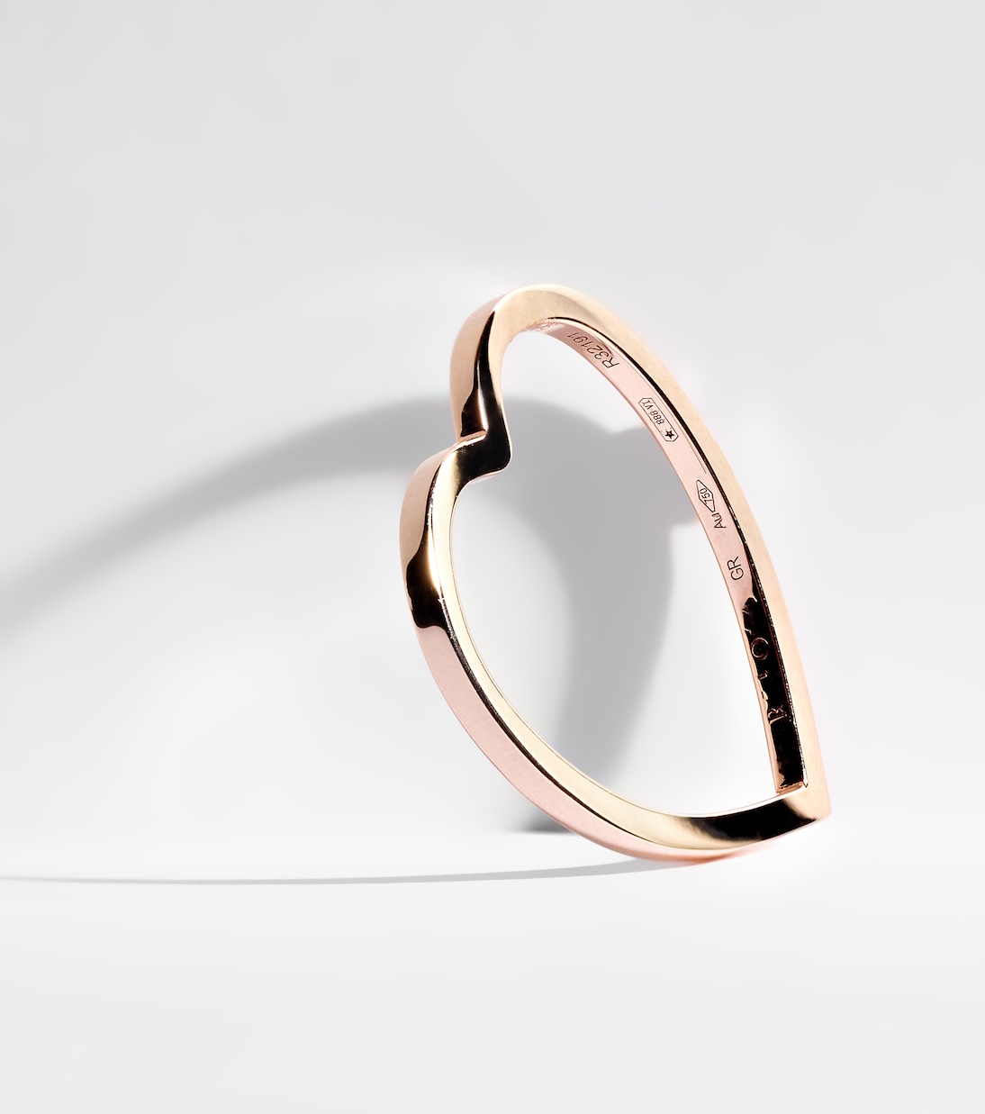 Anello Antifer Heart in oro rosa 18kt | Repossi