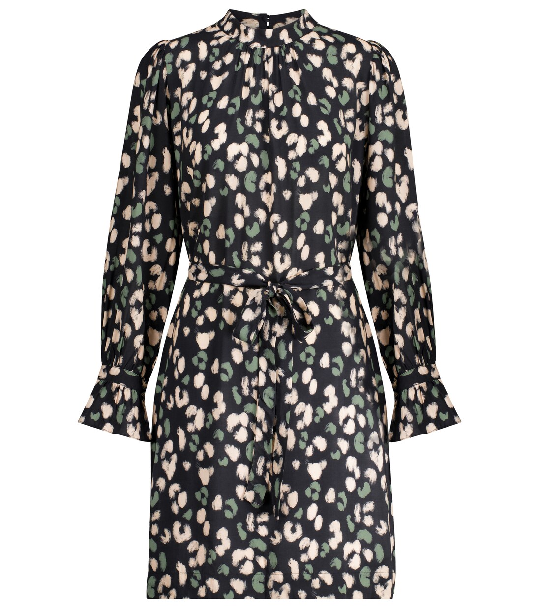 Robe Gertrude à motif léopard | Velvet