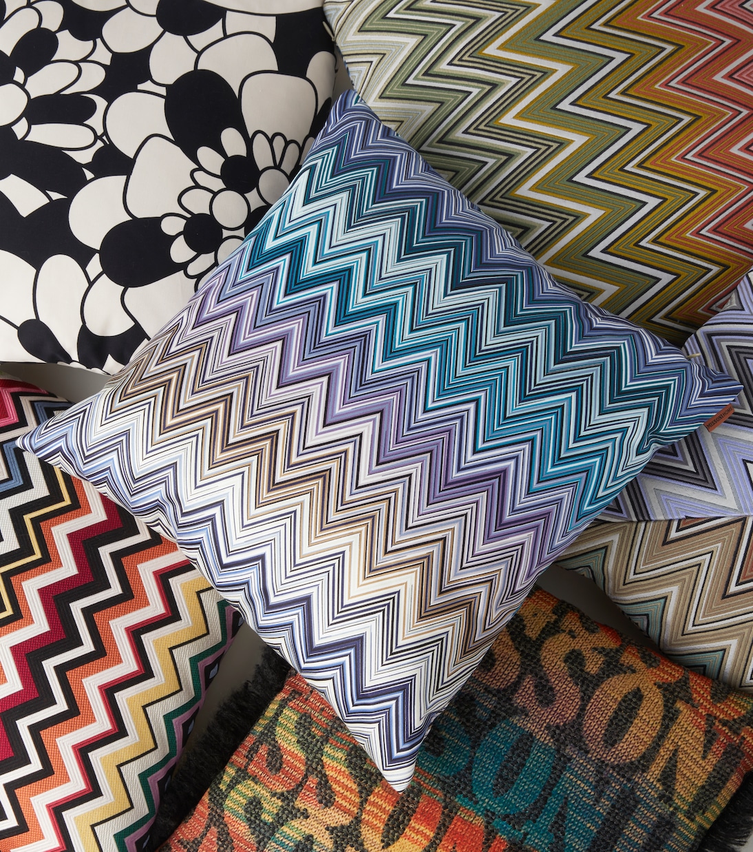 Jarris Zigzag cushion | Missoni