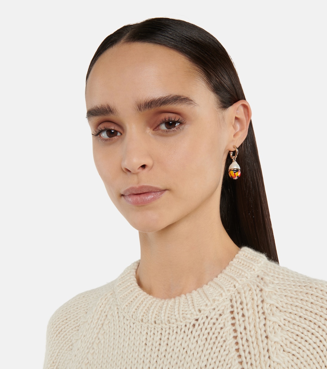 Boucle d'oreille unique Darcey à ornements | Chloé