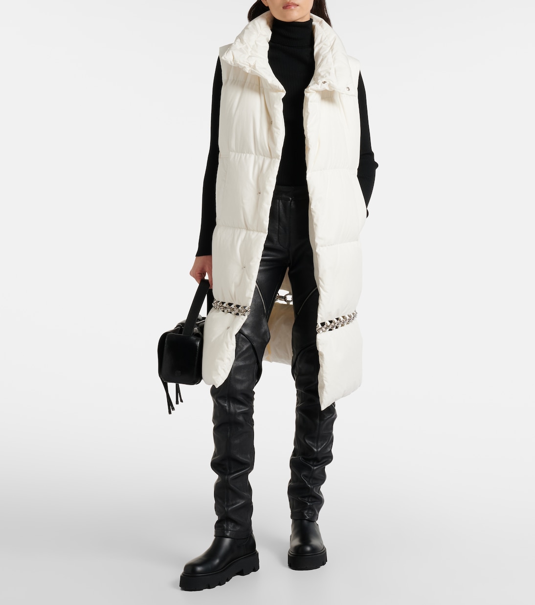 6 Moncler 1017 Alyx 9sm Hose aus Leder | Moncler Genius