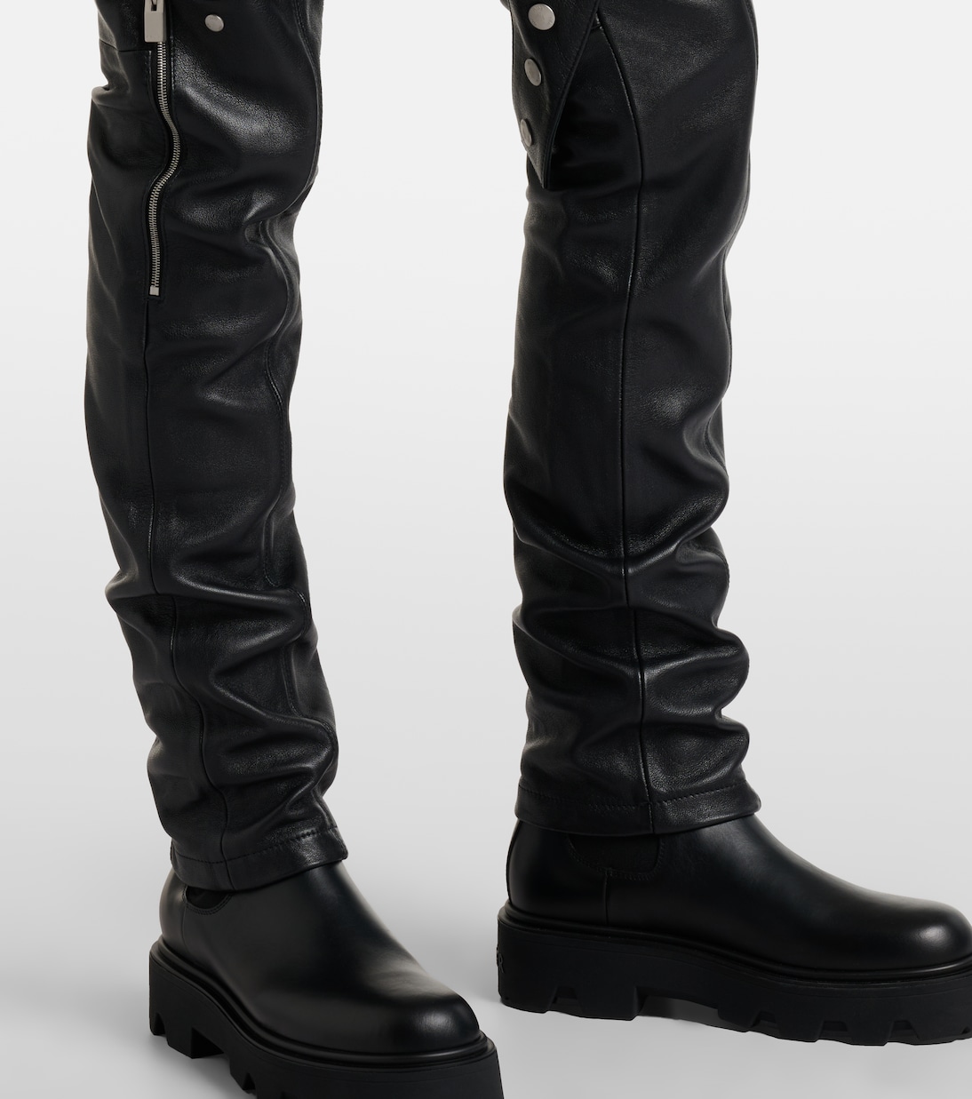 6 Moncler 1017 Alyx 9sm Hose aus Leder | Moncler Genius