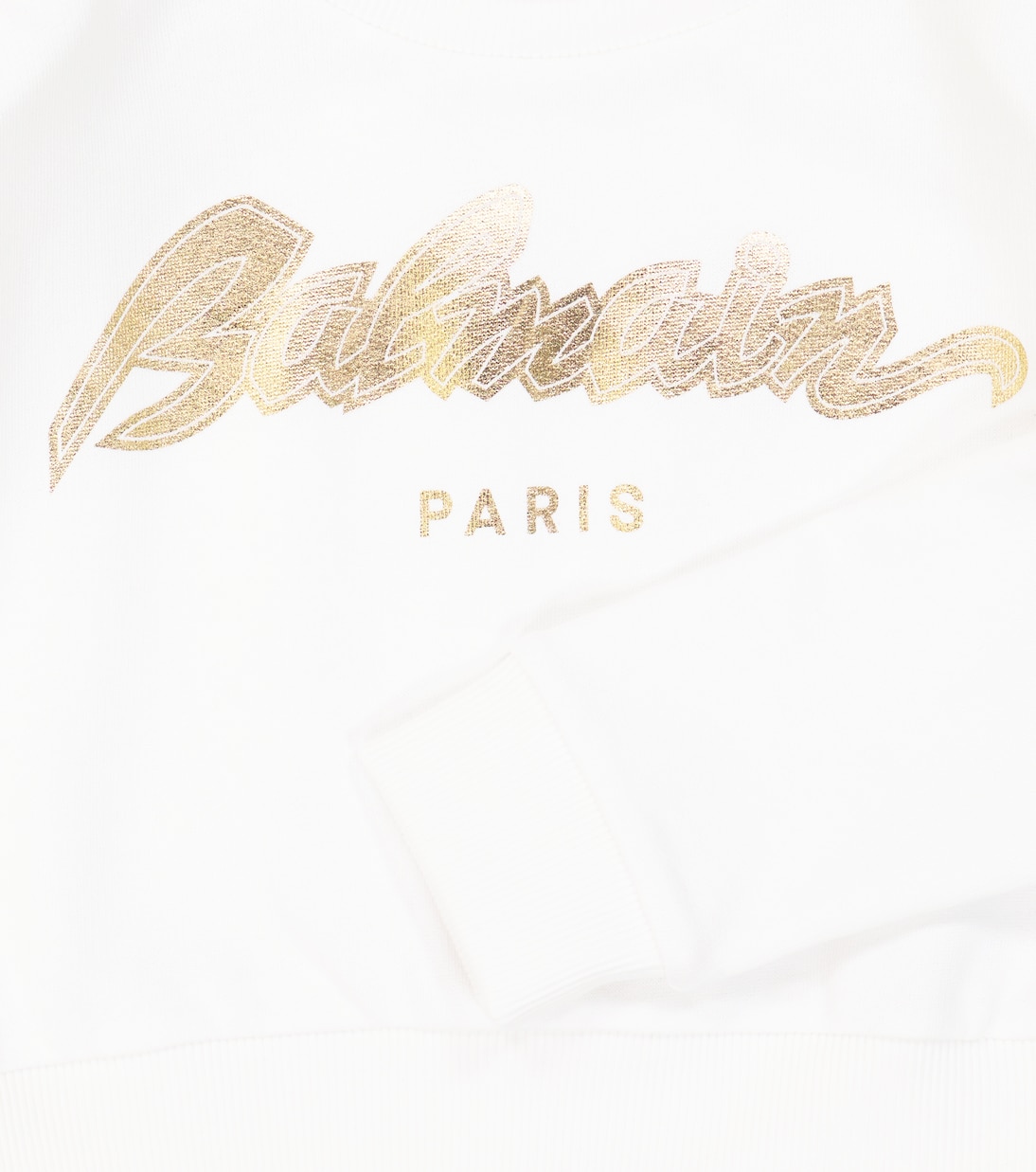 Sweat-shirt en coton à logo | Balmain Kids