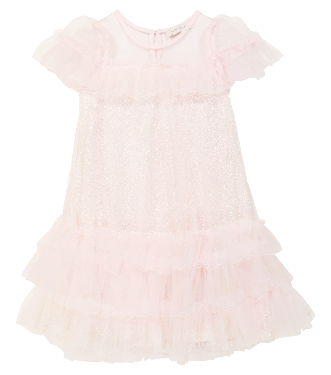 Robe en tulle à ornements | Monnalisa