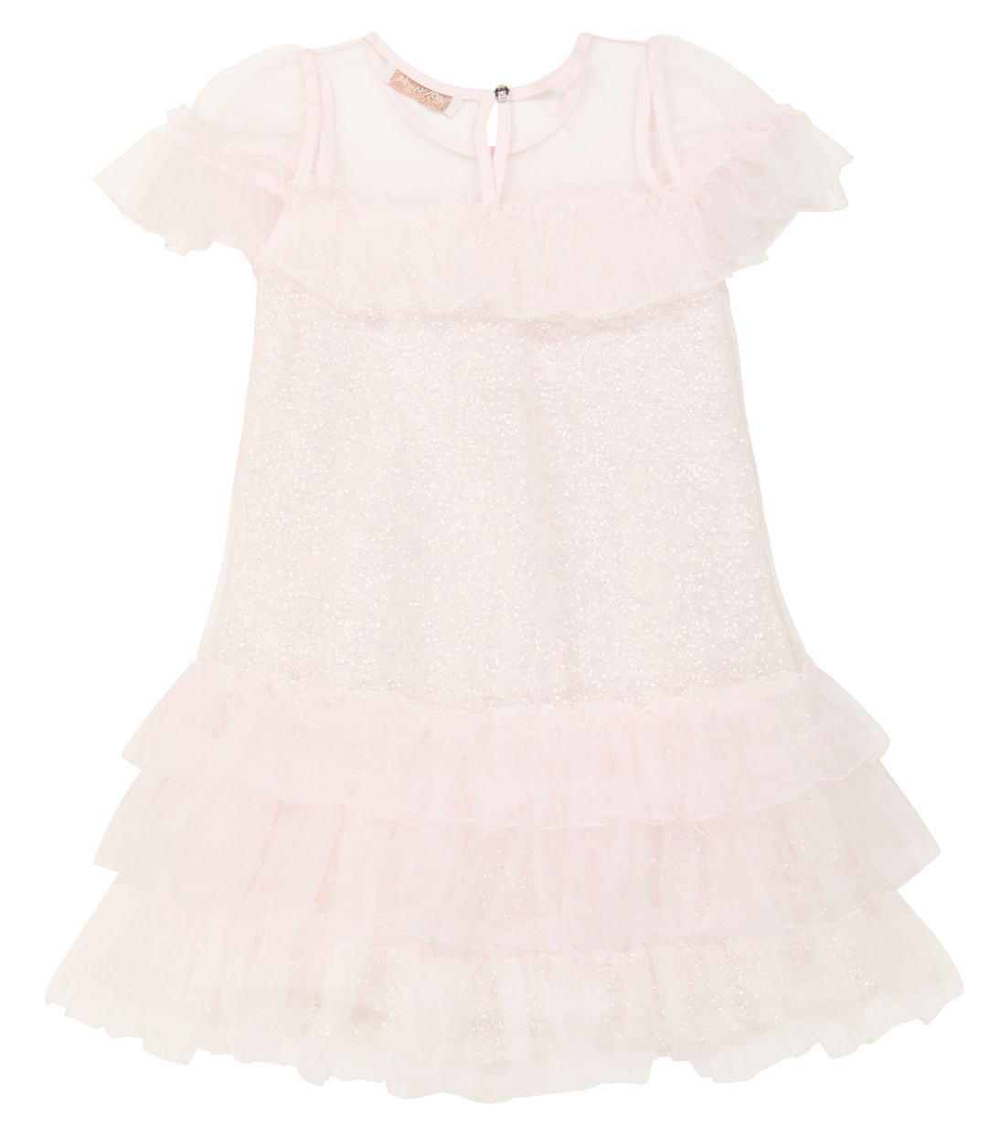 Robe en tulle à ornements | Monnalisa
