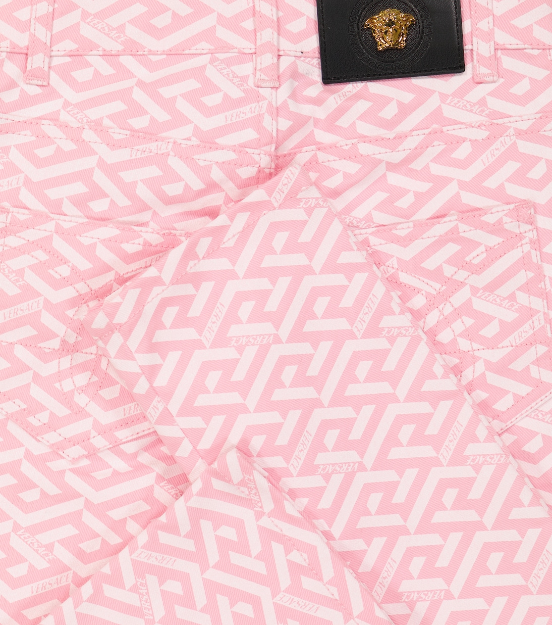 La Greca printed jeans | Versace Kids