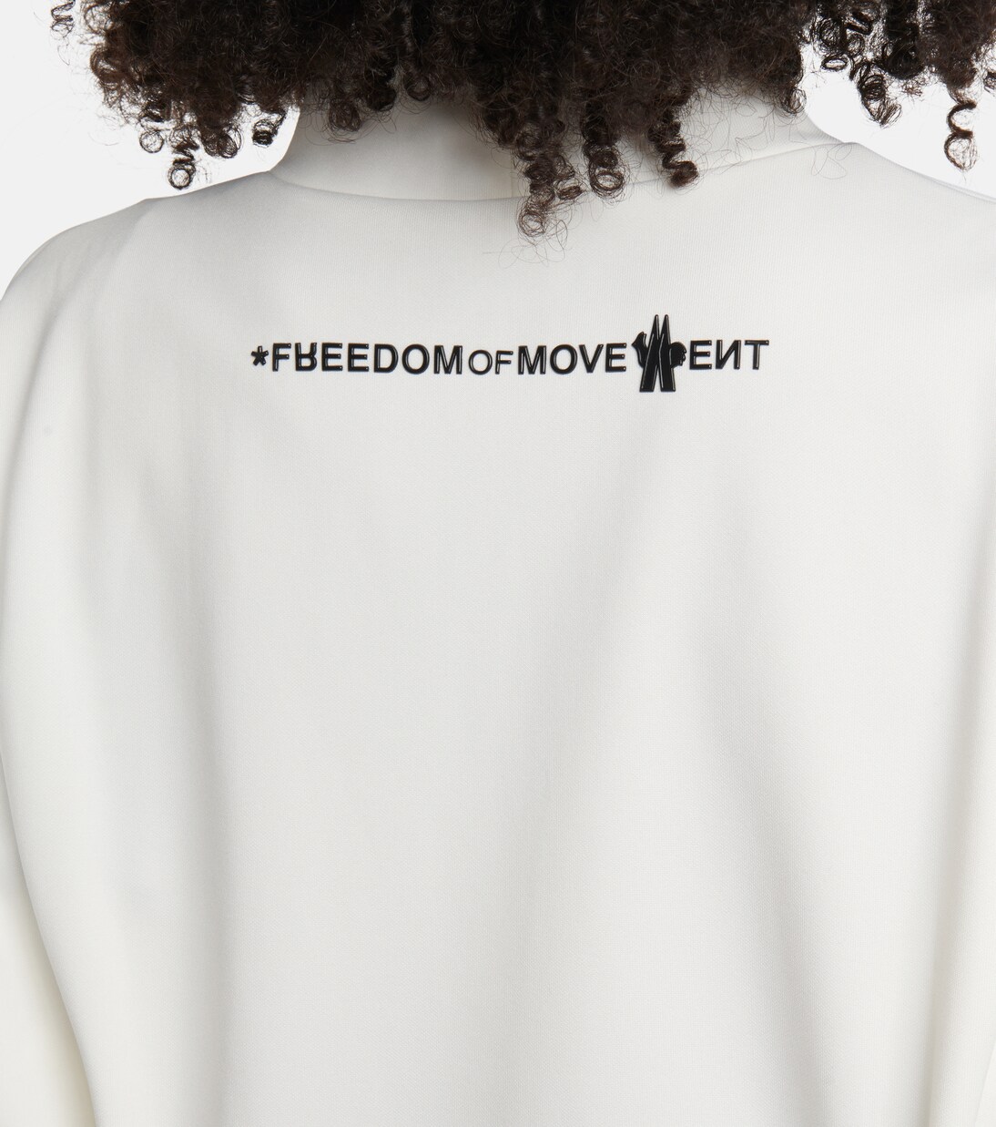 Printed cropped T-shirt | Moncler Grenoble