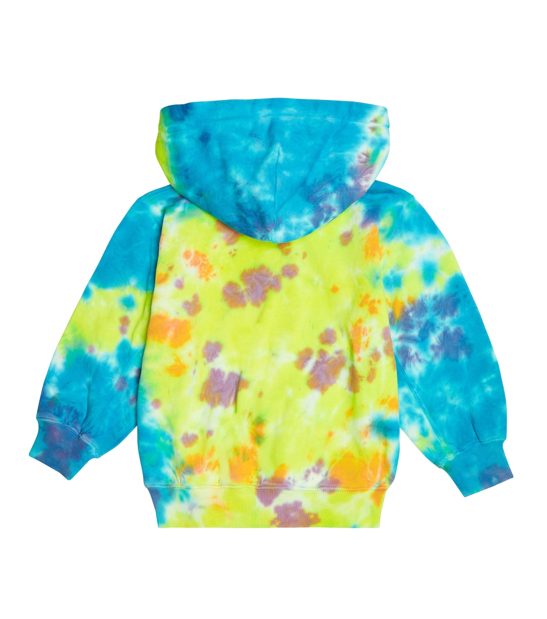 Sweat-shirt à capuche Maxx tie & dye en coton | Molo