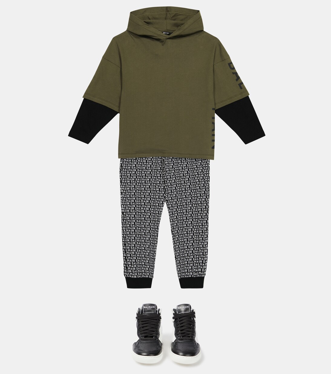 Hoodie aus Baumwolle | Balmain Kids