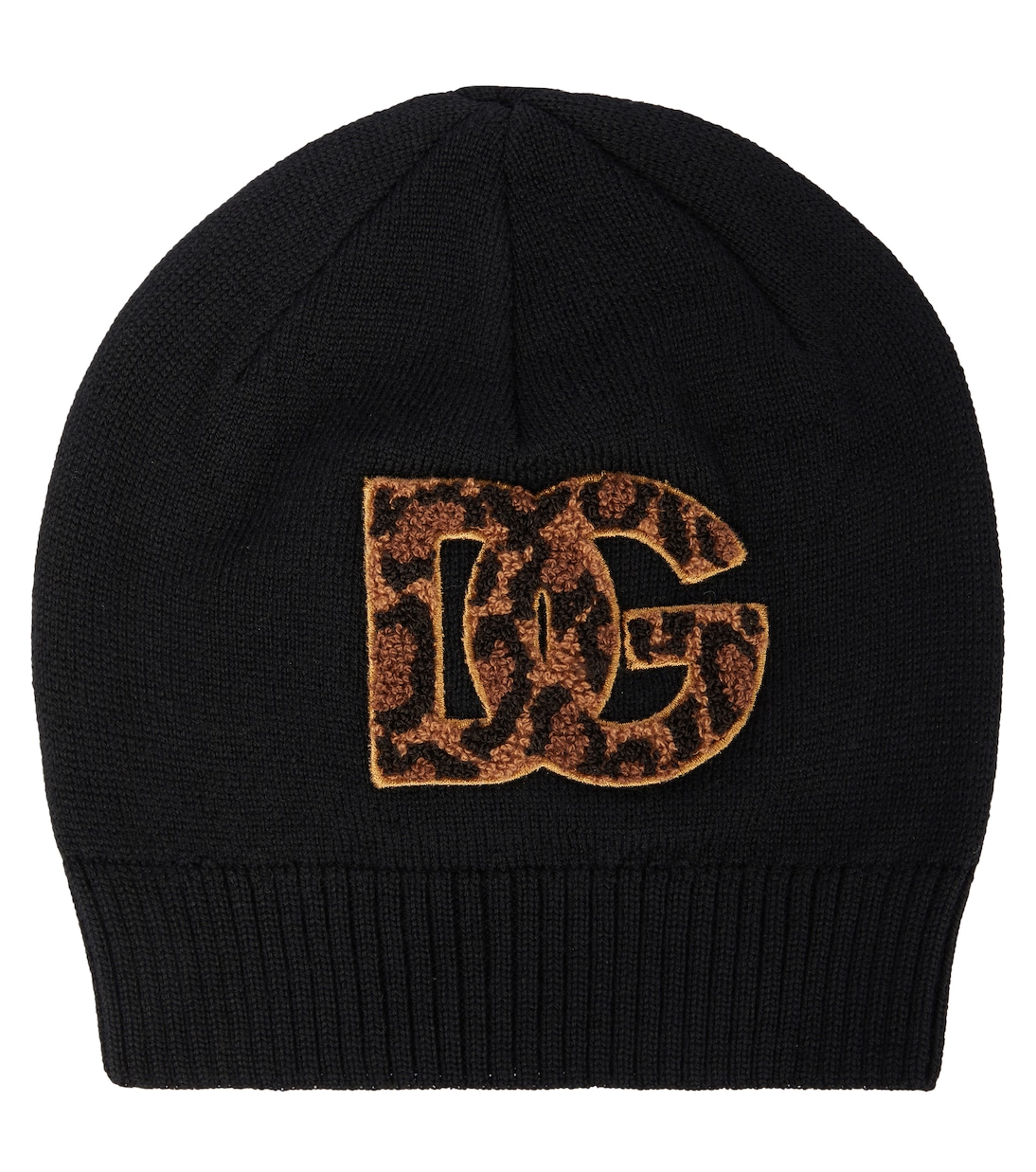 Logo virgin wool beanie | Dolce&Gabbana Kids