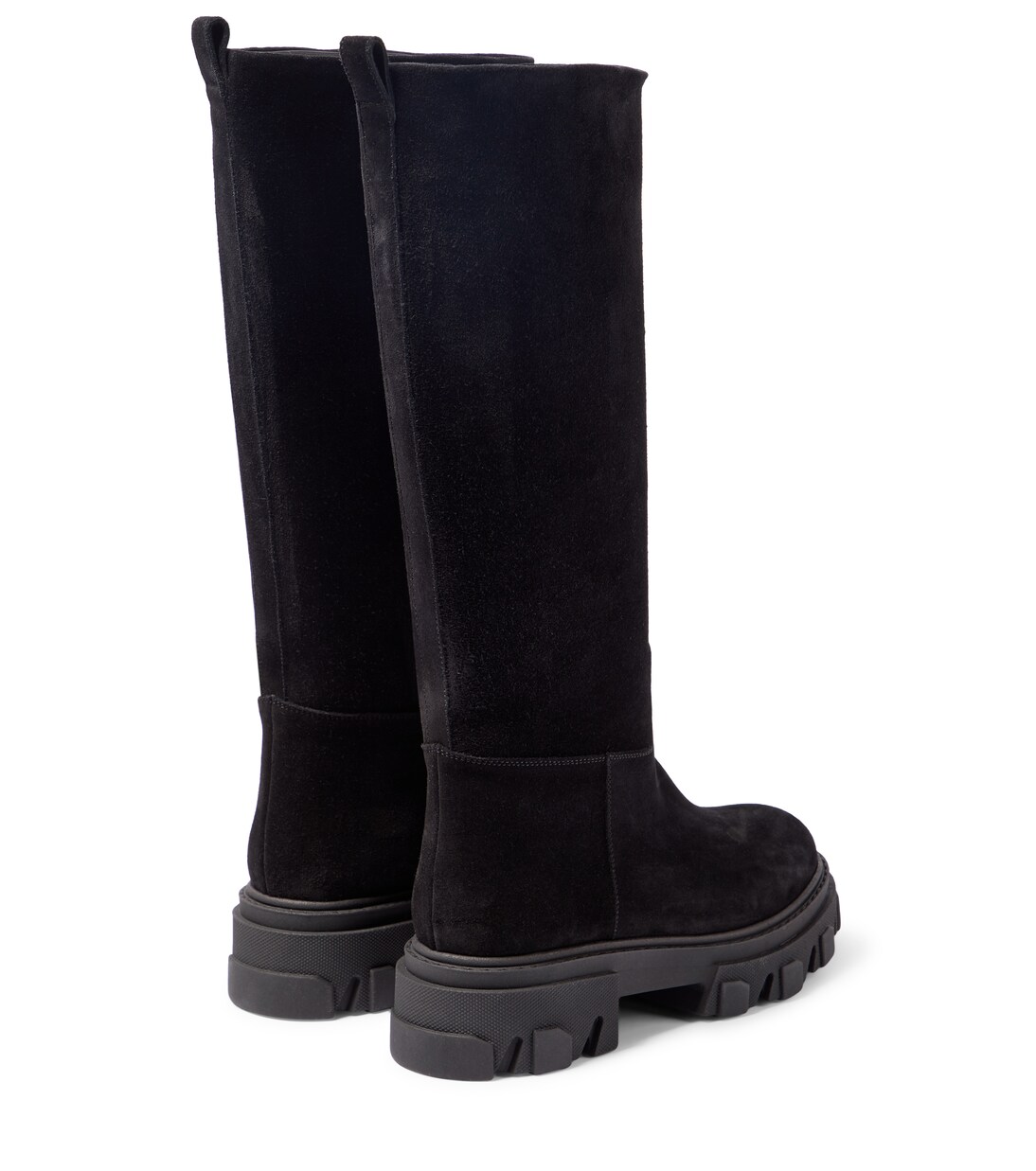 Gia x Pernille Teisbaek – Bottes Perni 07 en daim | Gia Borghini