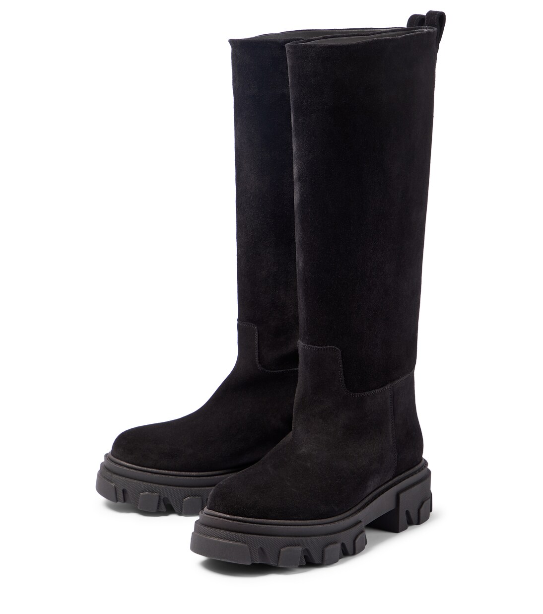 Gia x Pernille Teisbaek – Bottes Perni 07 en daim | Gia Borghini