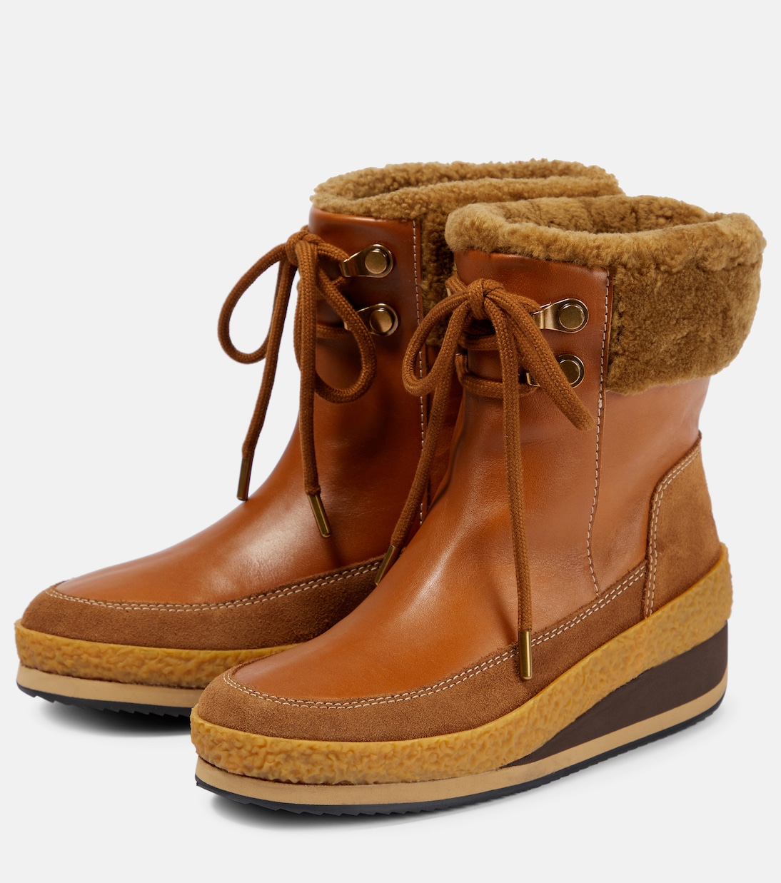 Cameron leather ankle boots | See By Chloé