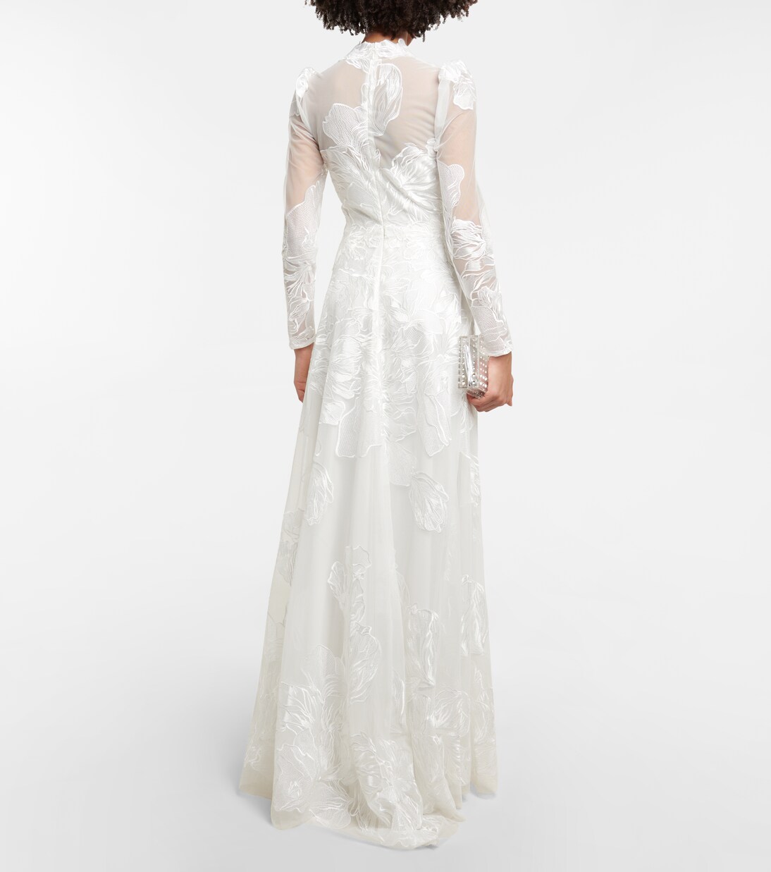 Bestickte Robe | Costarellos