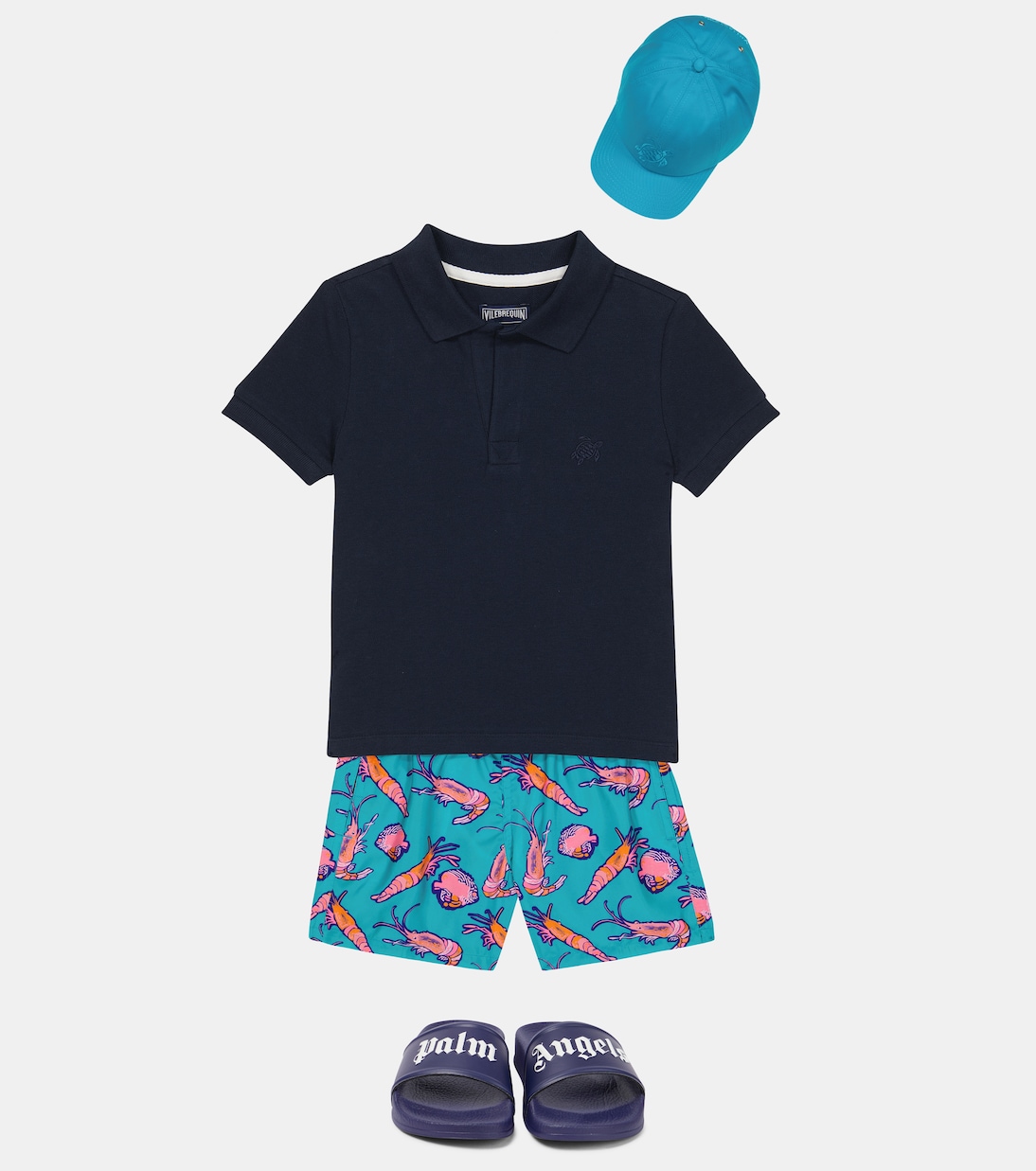 Jihin printed swim trunks | Vilebrequin Kids