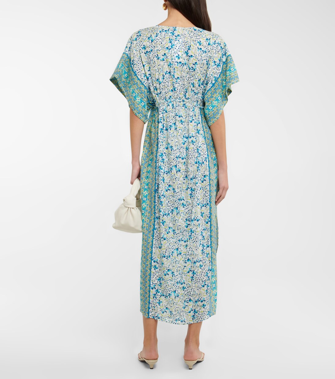 Robe longue à fleurs | Poupette St Barth