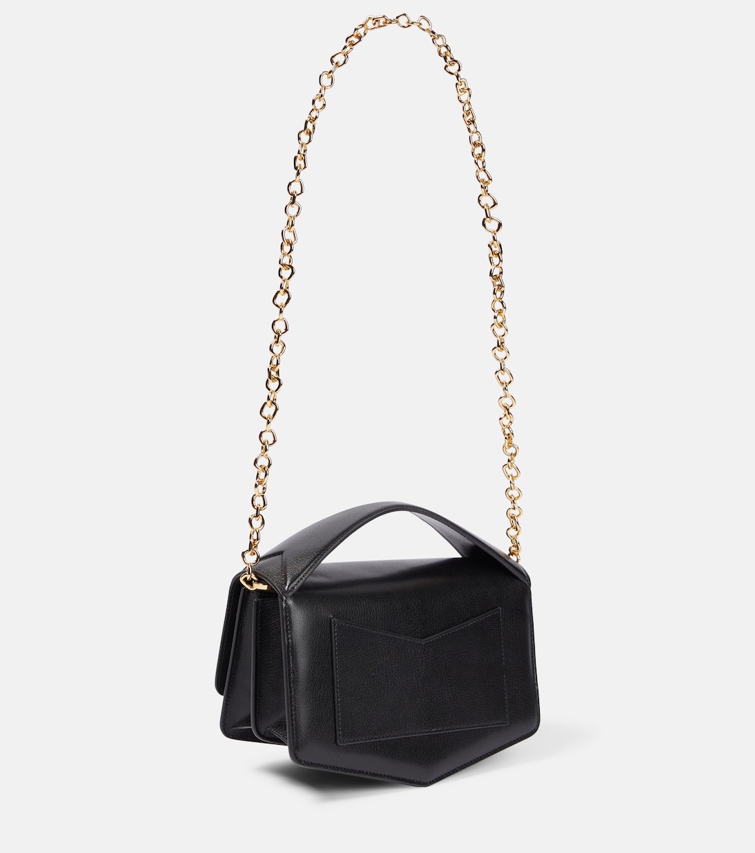 Sac à bandoulière Le Papa Medium en cuir | Alaïa