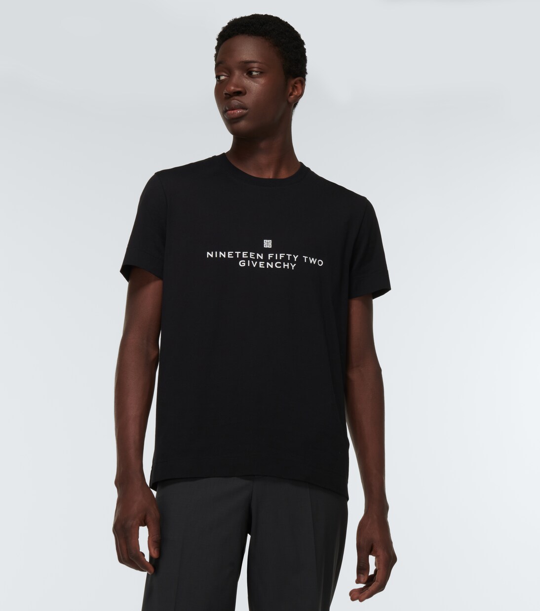 T-shirt in jersey di cotone con logo | Givenchy