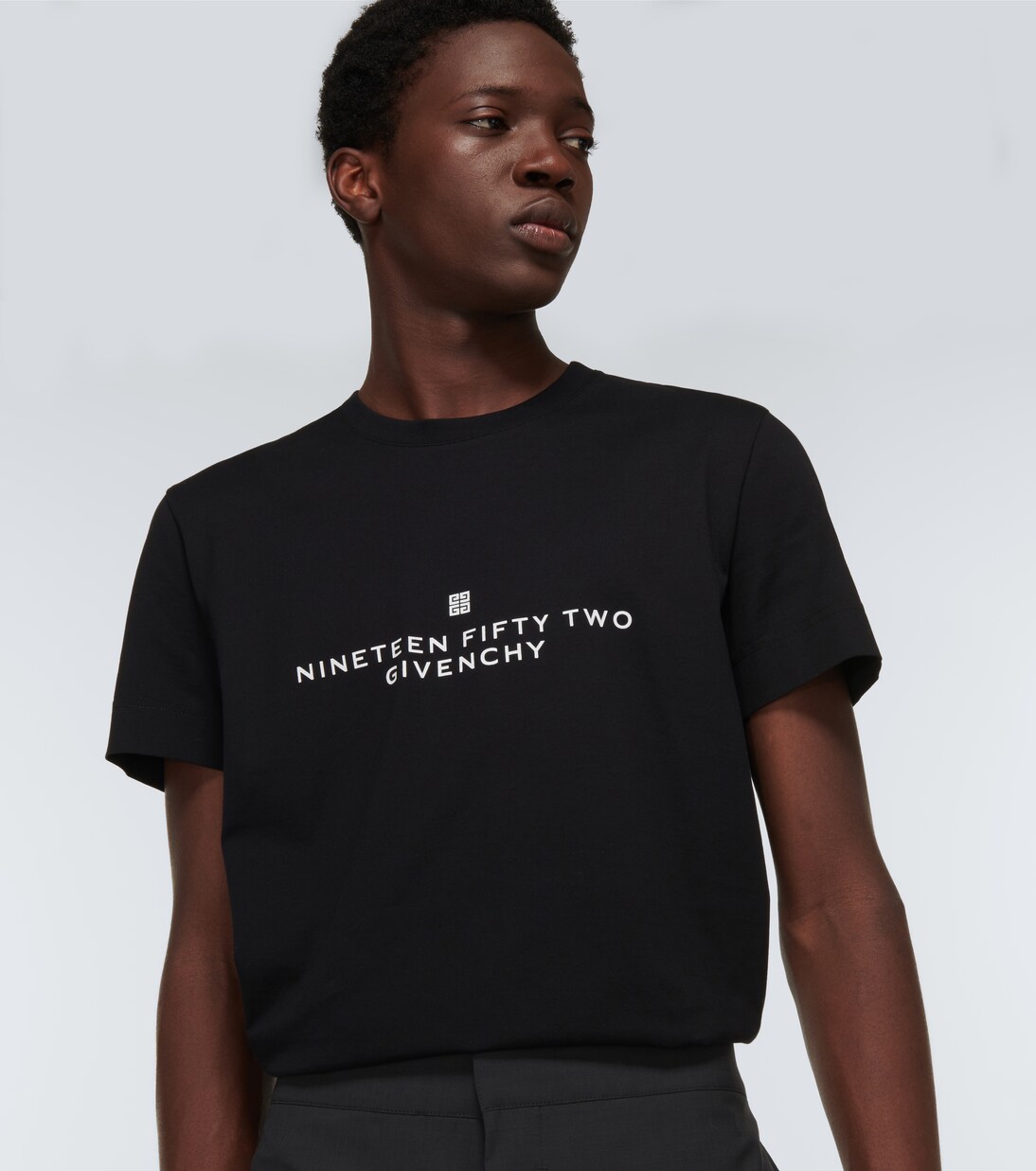 T-shirt in jersey di cotone con logo | Givenchy