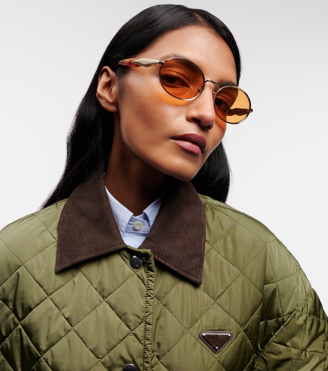 Oval sunglasses | Prada