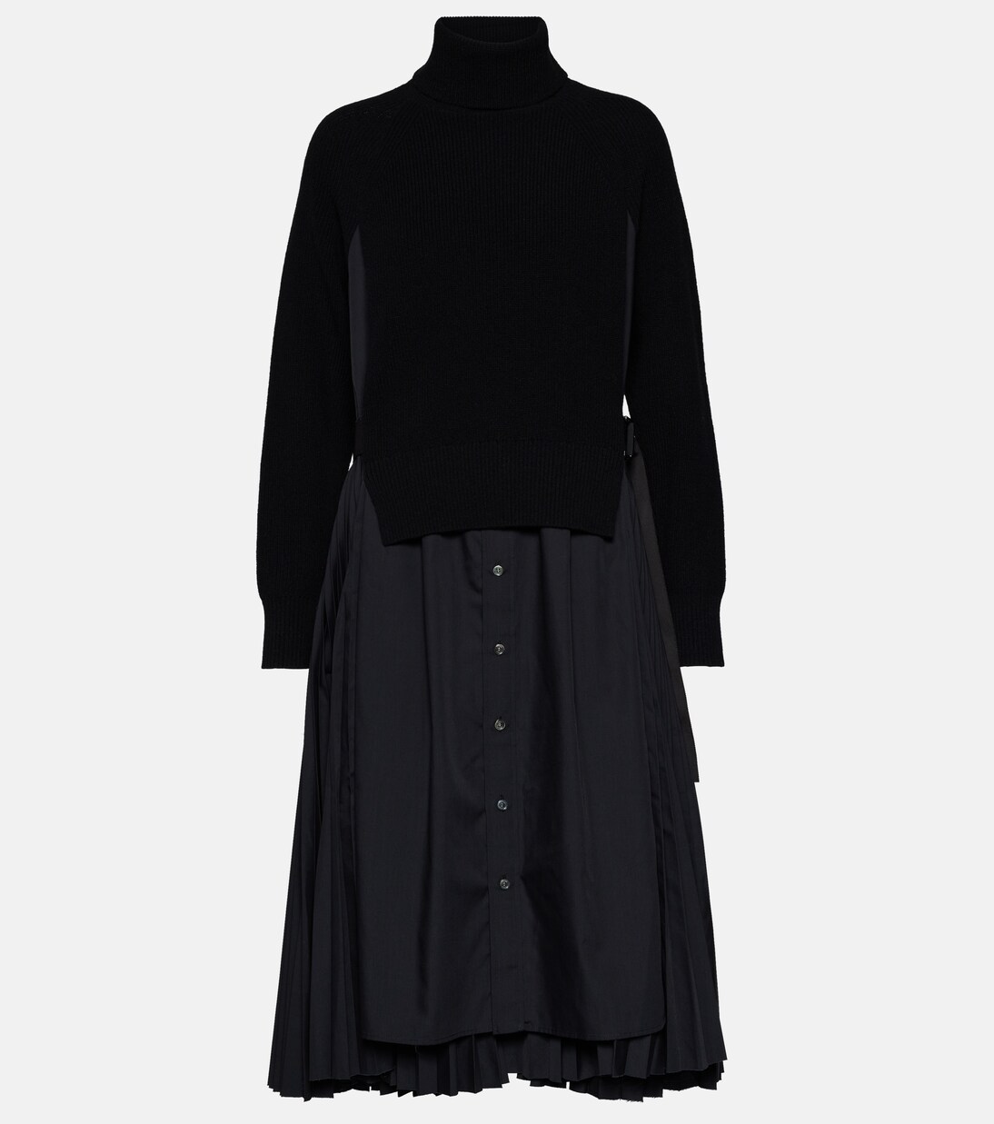 Turtleneck midi dress | Sacai