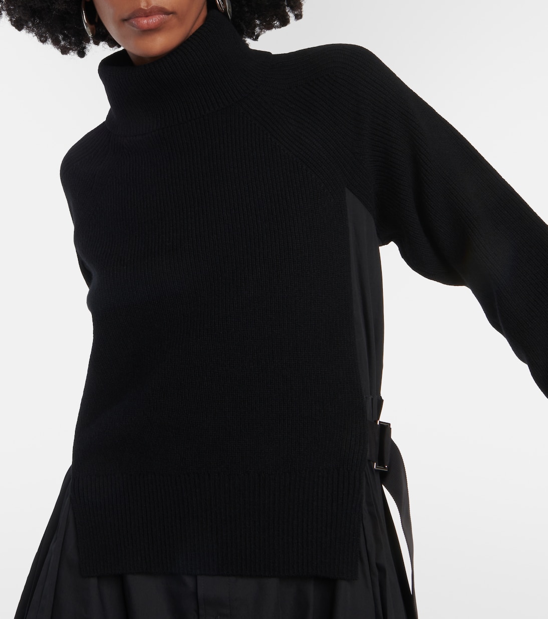 Turtleneck midi dress | Sacai