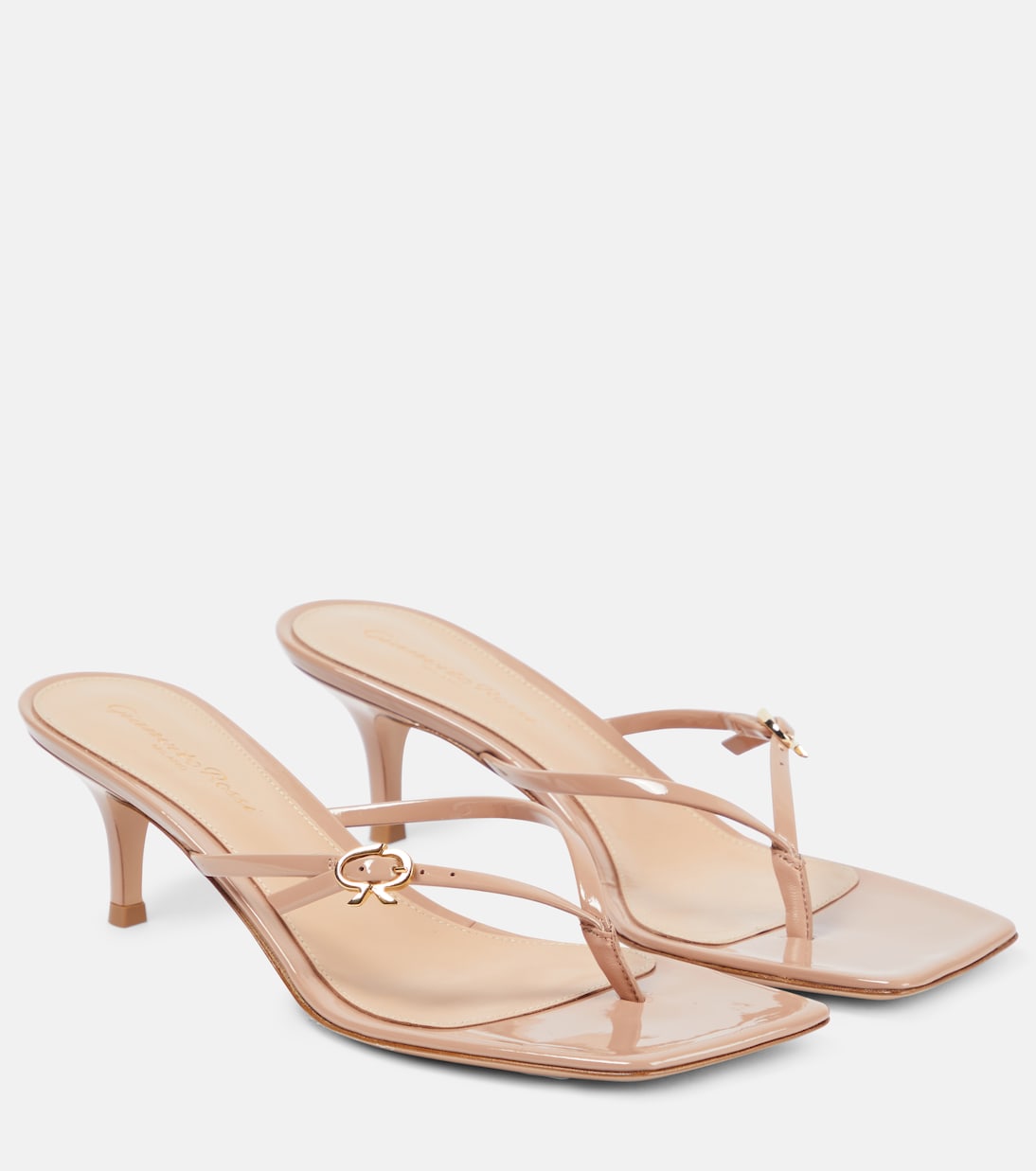 Sandalen aus Lackleder | Gianvito Rossi