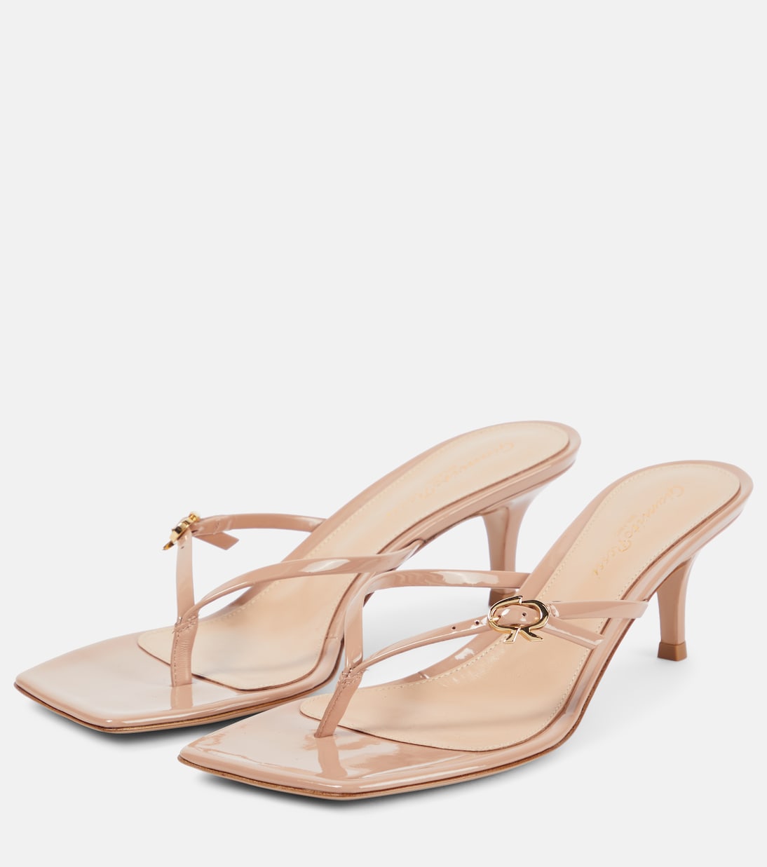 Sandalen aus Lackleder | Gianvito Rossi