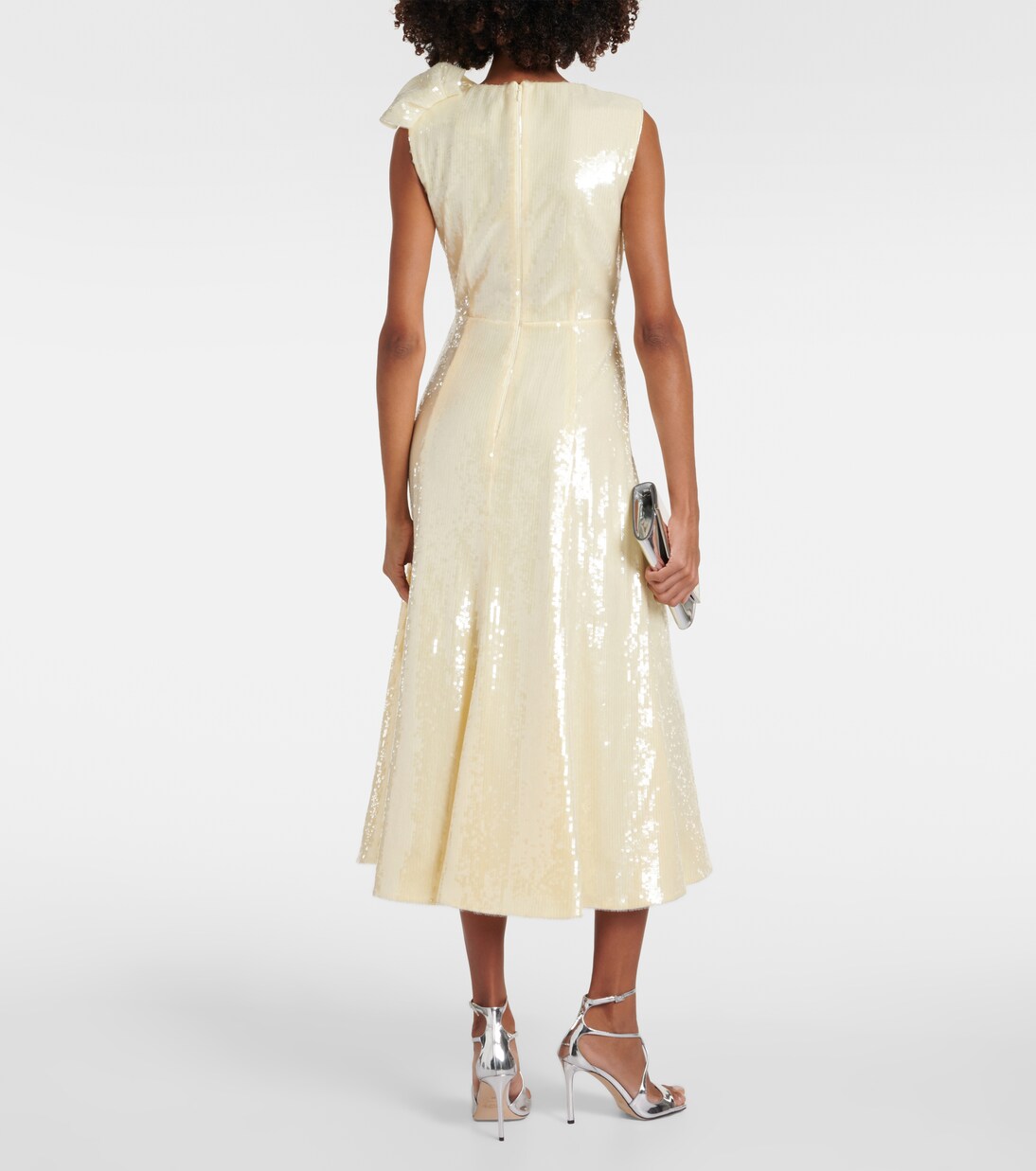 Robe midi à sequins | Roland Mouret