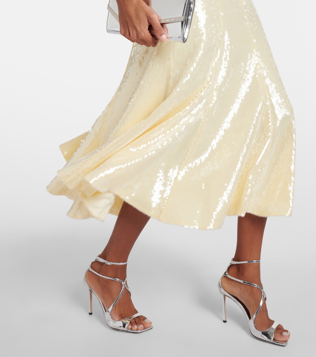 Robe midi à sequins | Roland Mouret