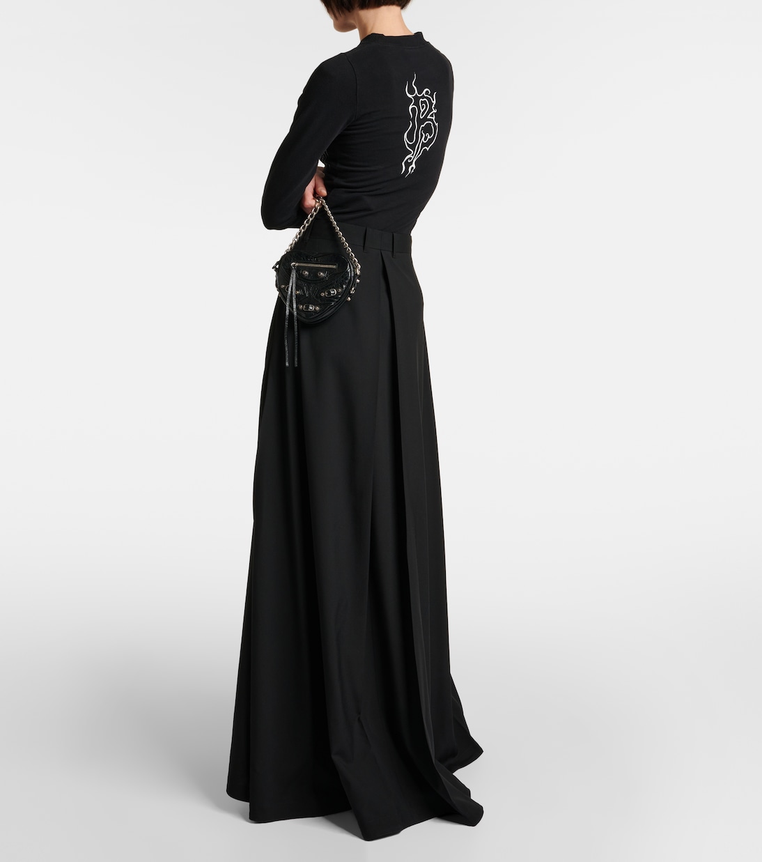 Jupe-culotte Hybrid en laine | Balenciaga