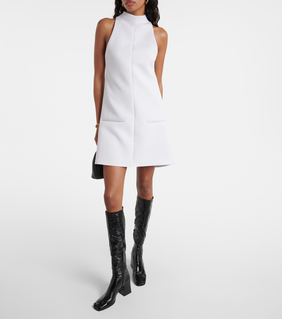 Heritage logo minidress | Courrèges