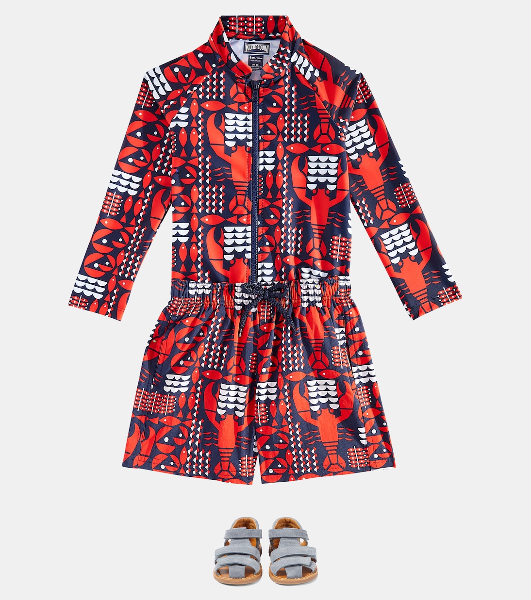 Protector de baño Gingko estampado | Vilebrequin Kids